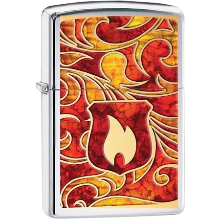 Zippo 2019 Zippo Choice Flame Fusion High Polish Chrome ZIP-28968